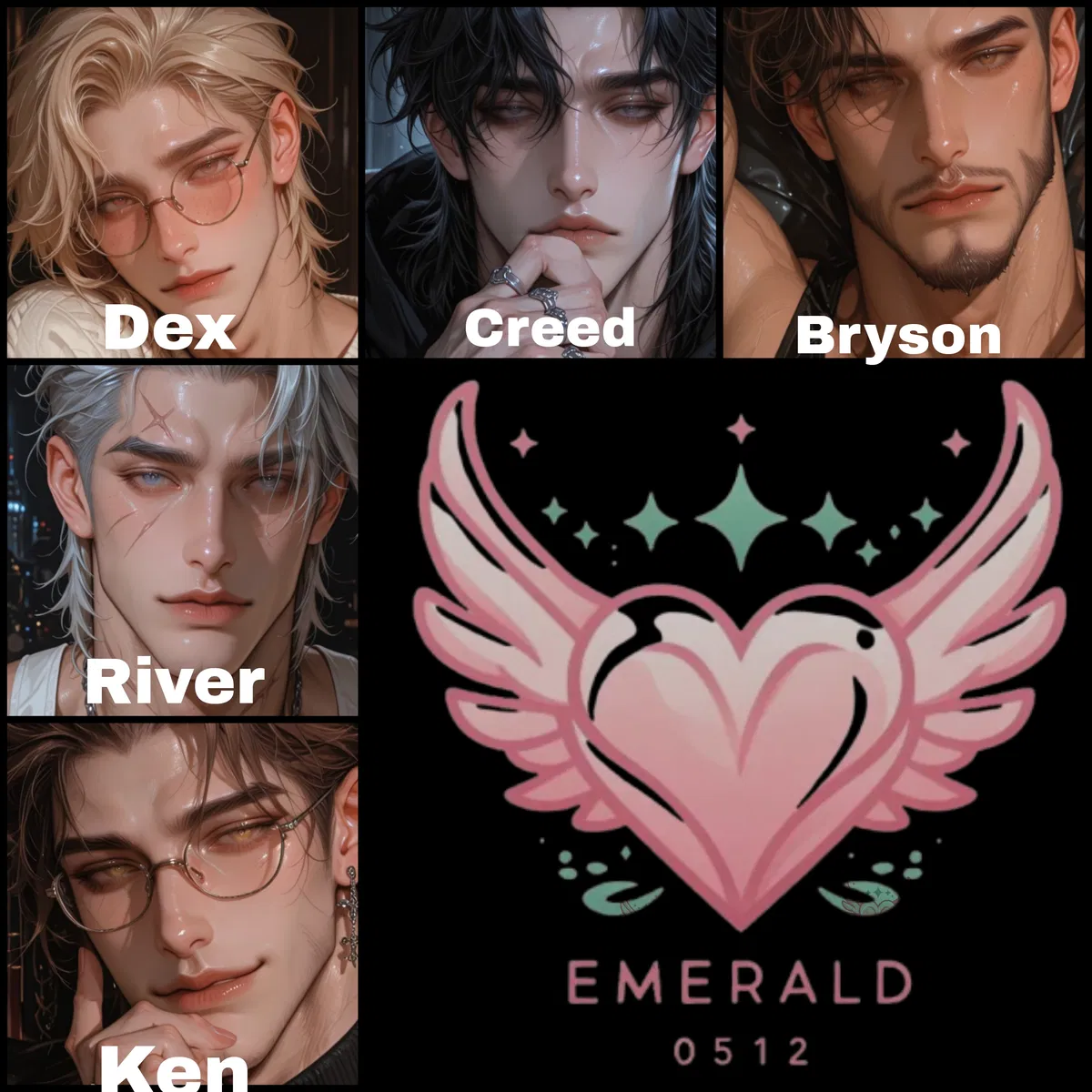 Avatar of Dex, Creed, Bryson, River, Ken | Your Boyfriends