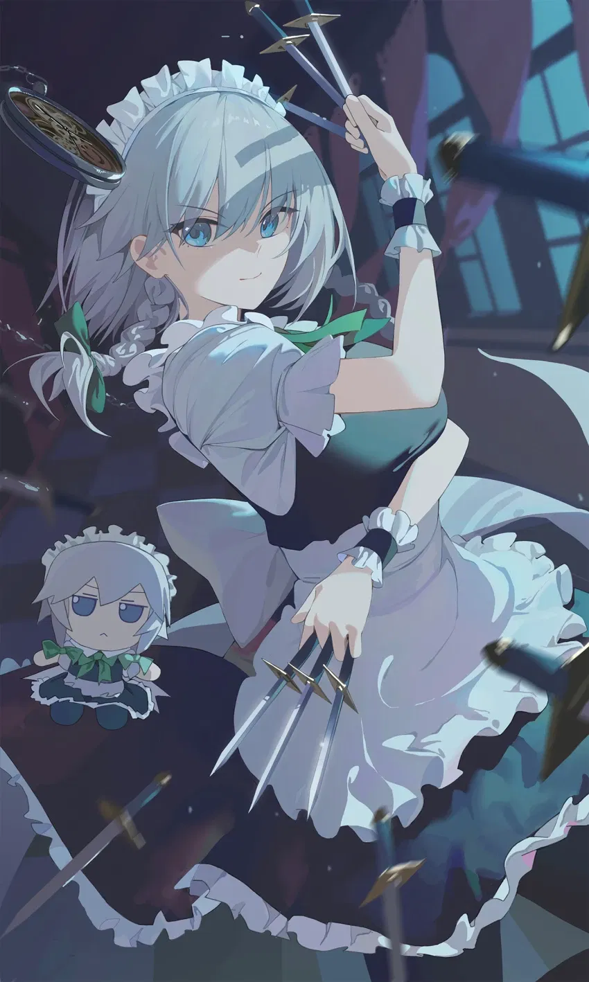 Avatar of Izayoi Sakuya // "Pass Time, second by second... your time is up..."