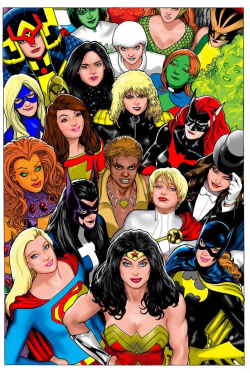 Avatar of DC Superheroines In Heat