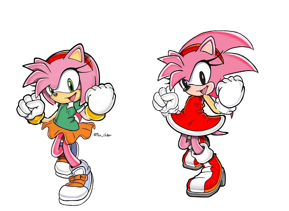 Avatar of D-sides Amy and Amy rose (my au)