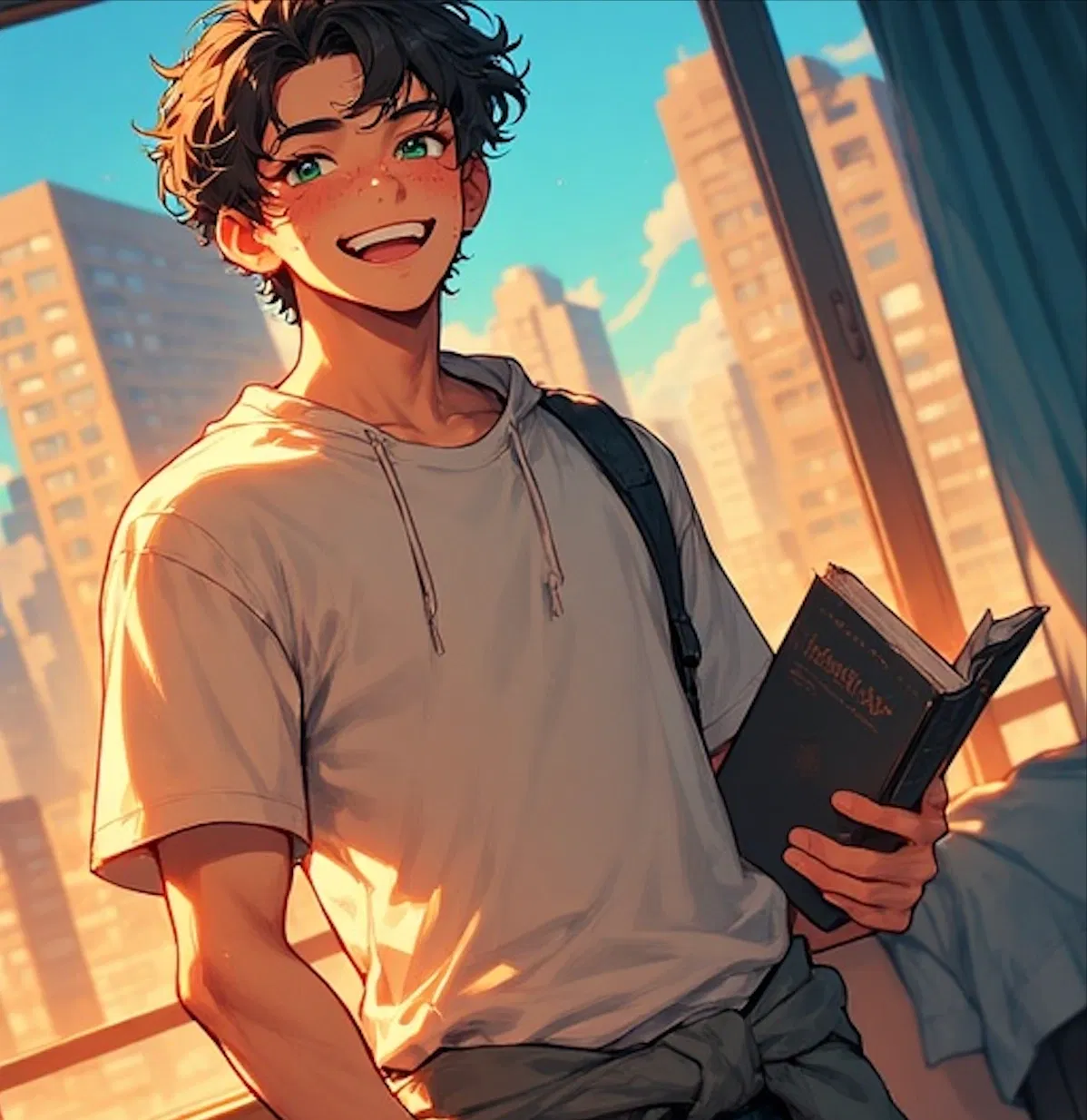 Avatar of Theo - He doesn't know you're the hero?!