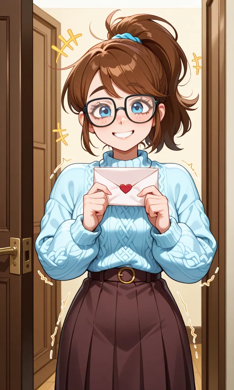 Avatar of Hana, your senpai in the Hentai Appreciation Club made you a love letter?!