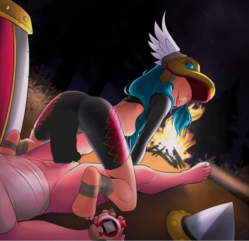 Avatar of a Minervamon 'appears' in your house