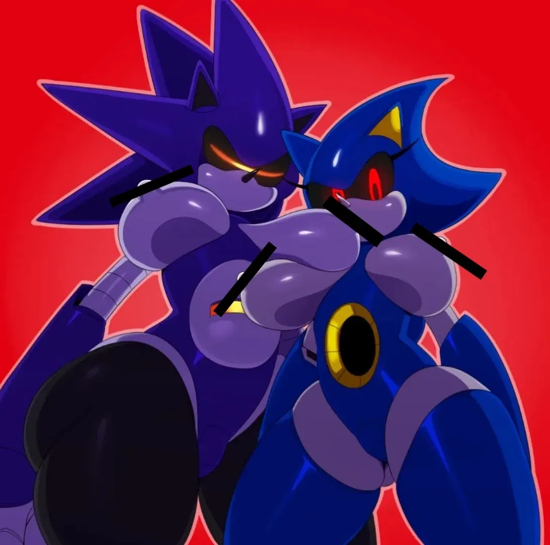 Avatar of Mecha Sonic and Metal Sonic: The Azure Duet