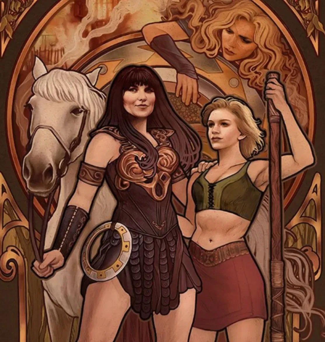 Avatar of Xena, Gabrielle, Callisto 