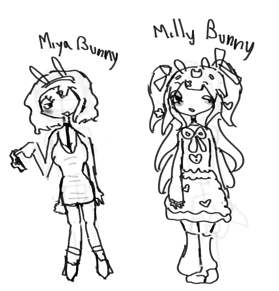 Avatar of milly and miya bunny ! 