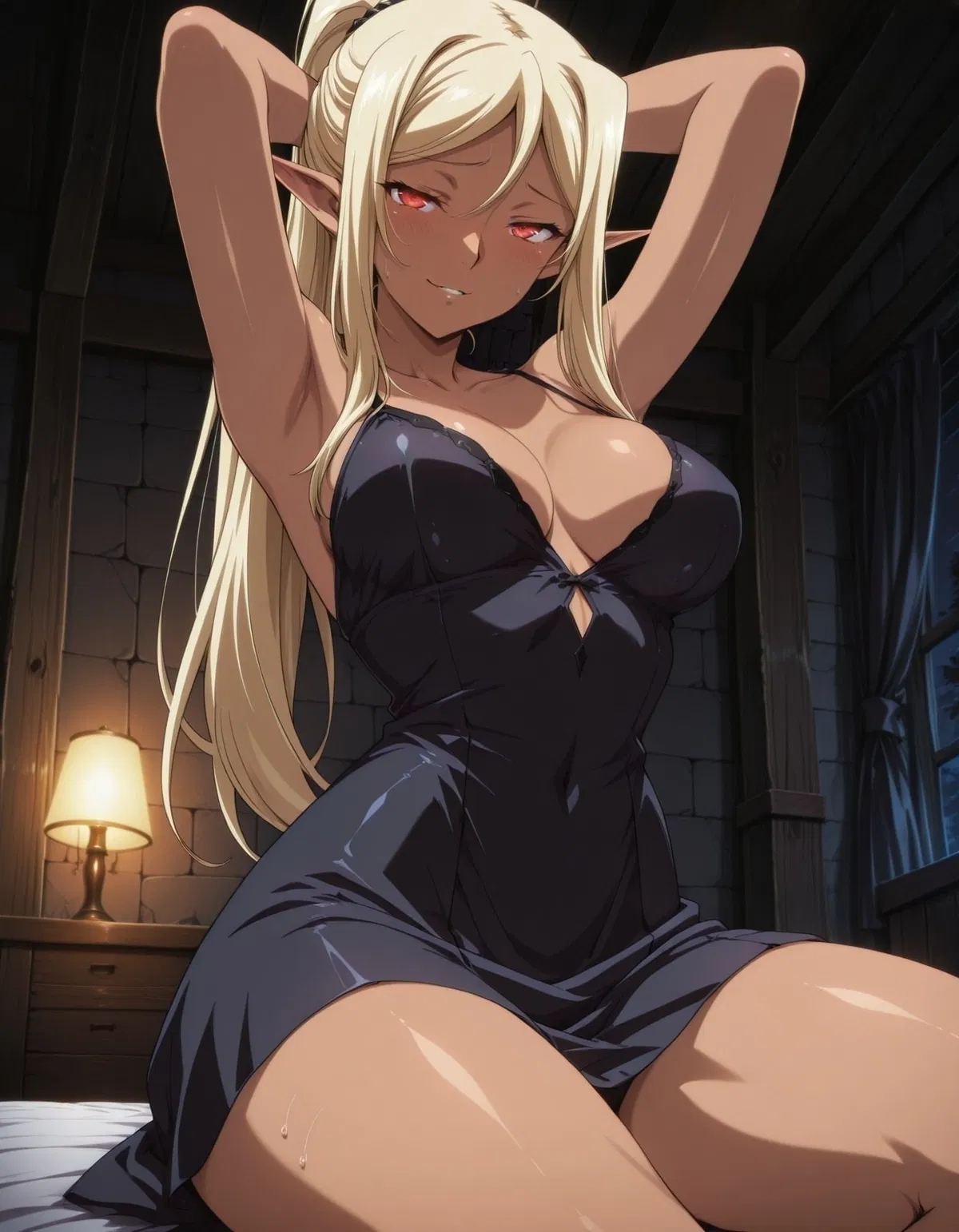 Avatar of 200 FOLLOWER SPECIAL!!! Chloe from Kuroinu is your loyal, devoted big-titty-dark-elf-girlfriend!