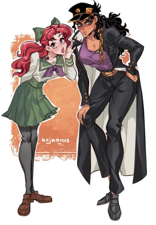 Avatar of Jotaro and Kakyoin