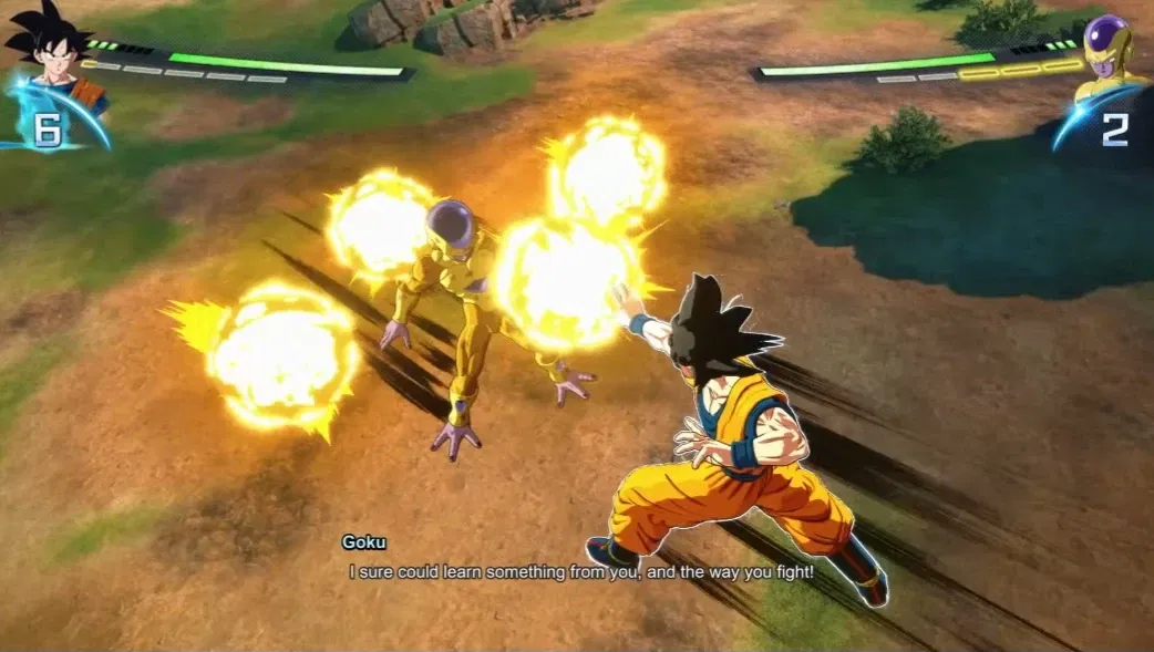 Avatar of Dragon Ball Z Tournament Of Power (Dragon Burst against Cabba)