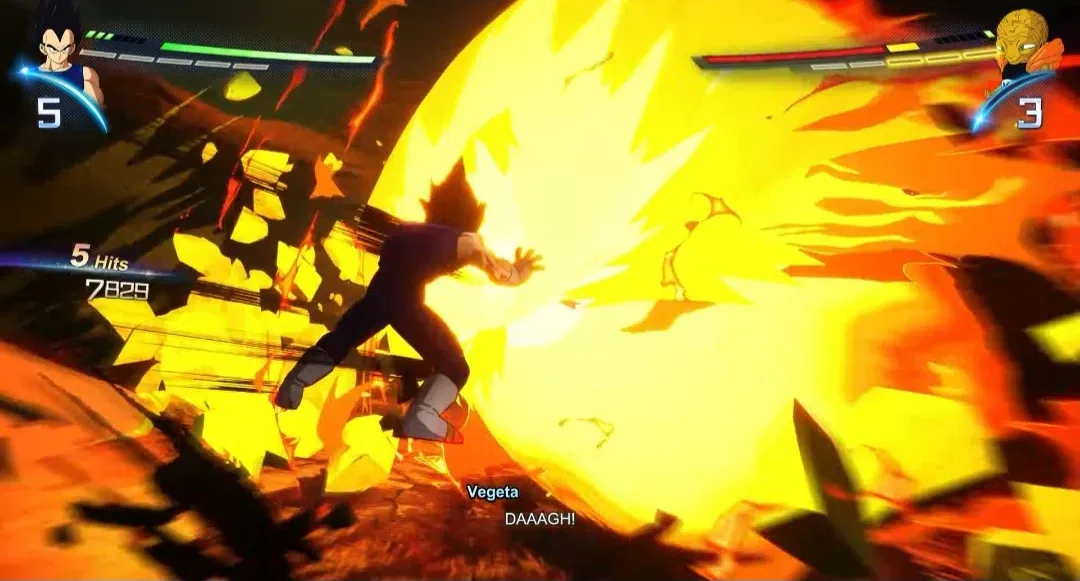 Avatar of Dragon Ball Z Tournament Of Power (Double Galick Cannon against Cabba)
