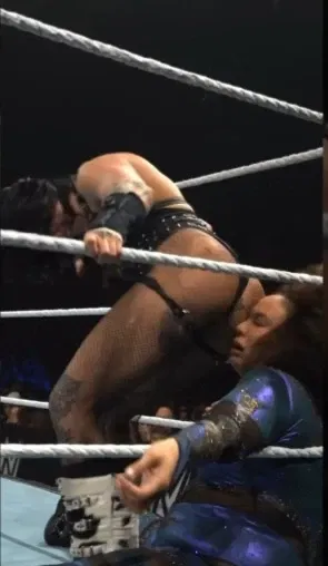 Avatar of WWE getting stinkfaced