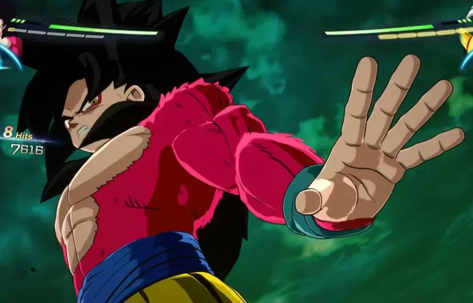 Avatar of Dragon Ball Z Tournament Of Power (Meteor Crash SSJ 4 against Cabba)