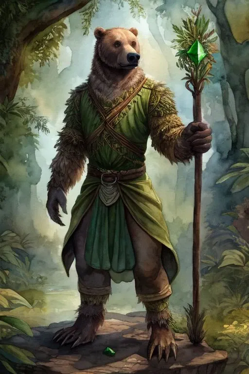 Avatar of Thalon Mossfur, a bear druid