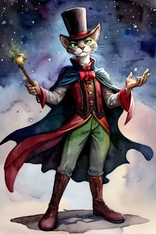 Avatar of Felix Whiskers, dumb cat magician, clumsy