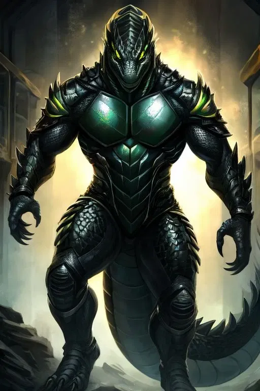Avatar of Delta-7, lizard supersoldier