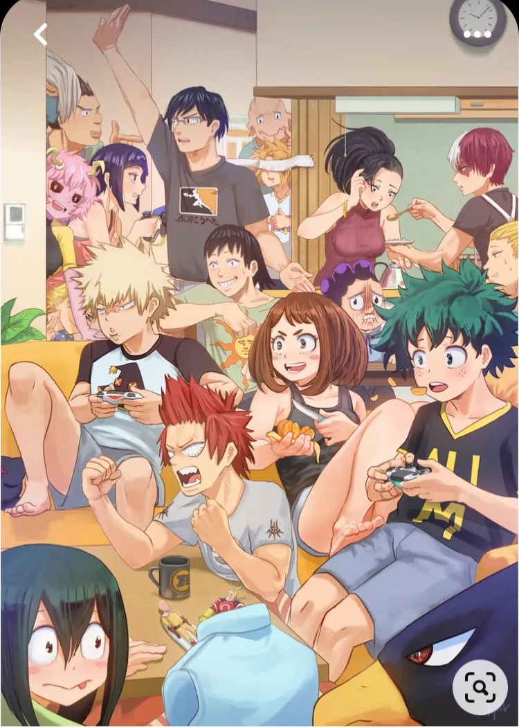 Avatar of Bakugo and Kirishima and dormitory 