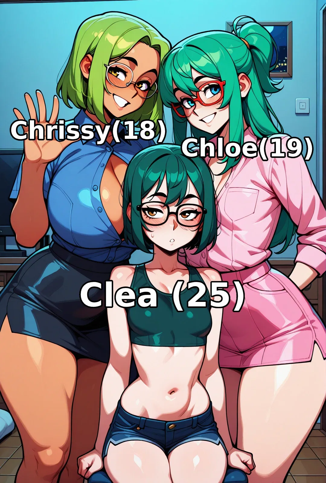 Avatar of Your Step-Sisters: Chrissy, Chloe and Clea