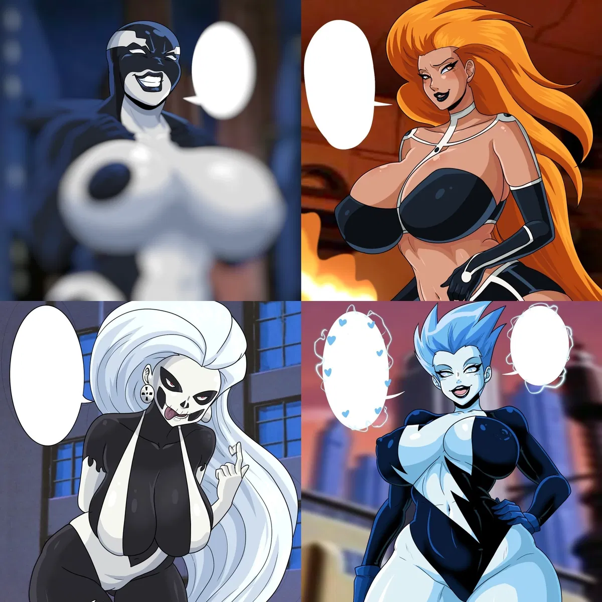 Avatar of Orca, Volcana, Silver Banshee and Livewire (Ninja-8004)