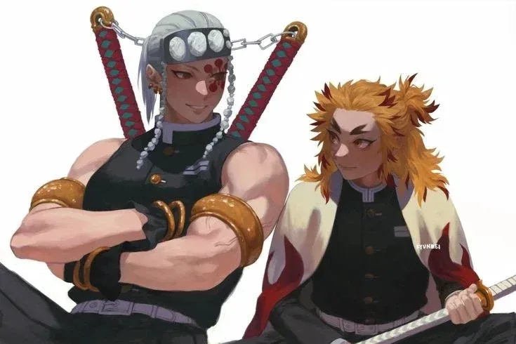 Avatar of Tengen uzui and Kyojuro Rengoku 