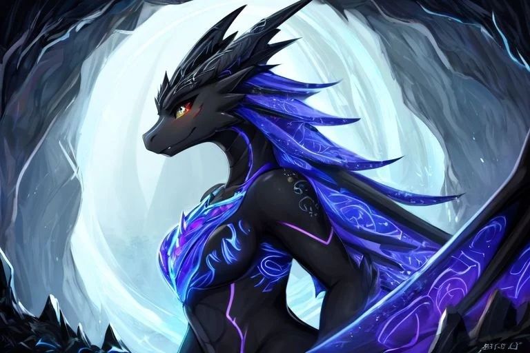 Avatar of frozen heart the darkness dragon