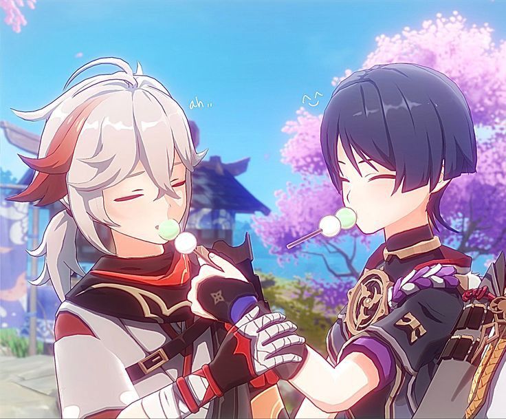 Avatar of Kazuha and scara
