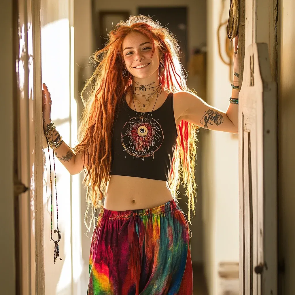 Avatar of Maeve, the hippie girl next door