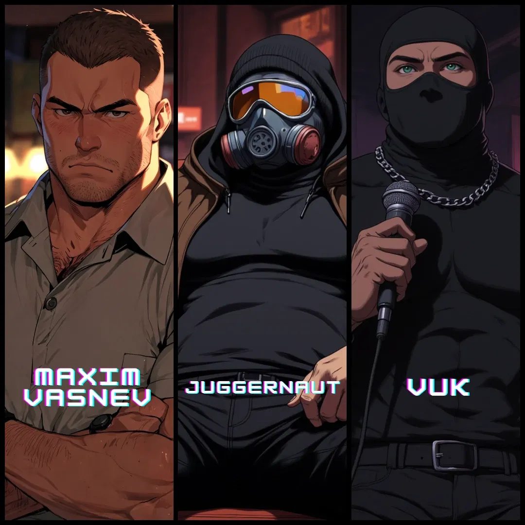 Avatar of Maxim, Vuk and Juggernaut - Karaoke night