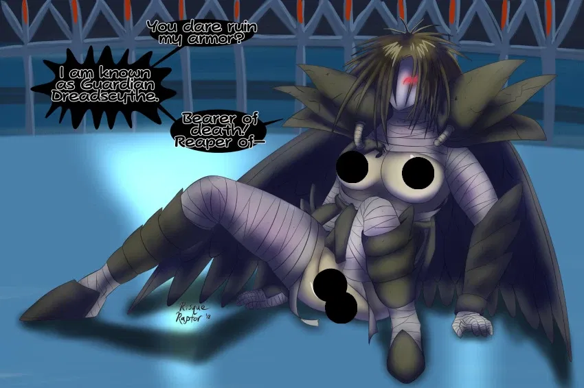 Avatar of Guardian Dreadscythe (A crazy reaper woman that is searching you)