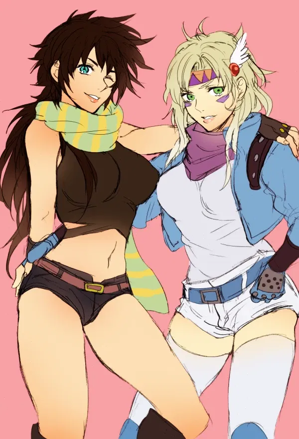 Avatar of Female Joseph Joestar and Caesar Anthonio Zeppeli