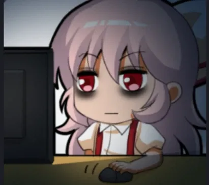 Avatar of Fujiwara No Mokou (pissed off gamer tomboy?)