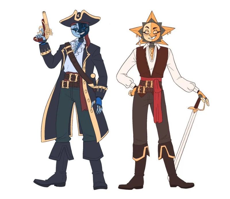 Avatar of Pirate AU! Sundrop and Moondrop