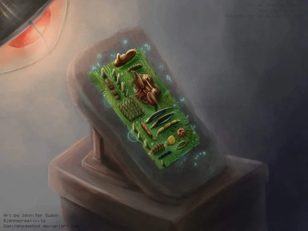 Avatar of SCP-003 [Biological Motherboard]
