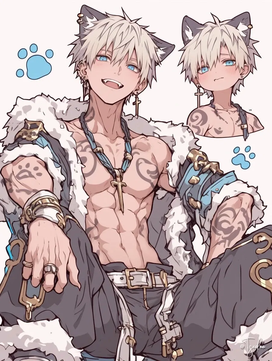 Avatar of Rangga, the half-human, half-cat mercenary  