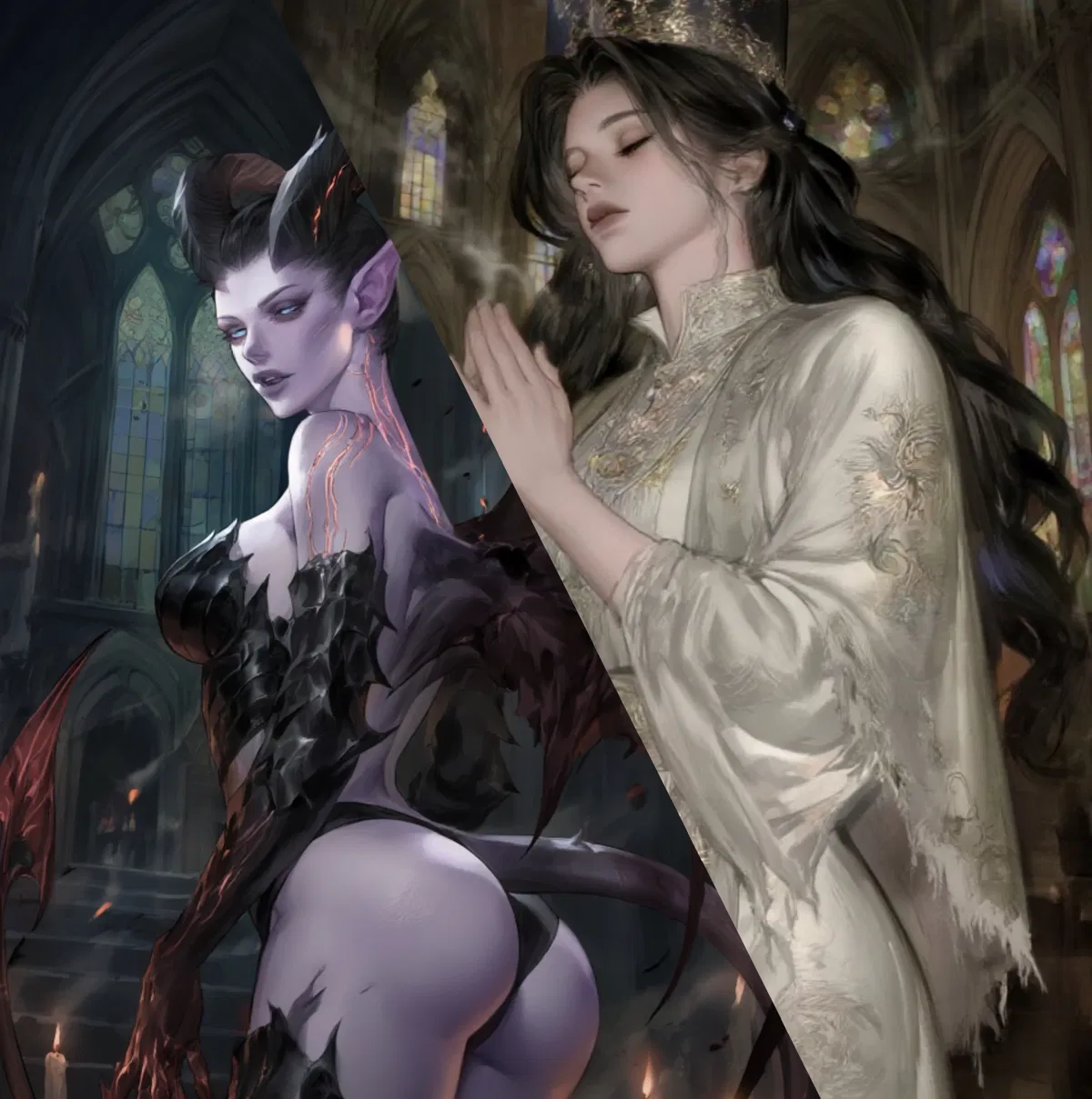 Avatar of The Defiled Priestess | Sophis - Succubus | Relanna - Priestess