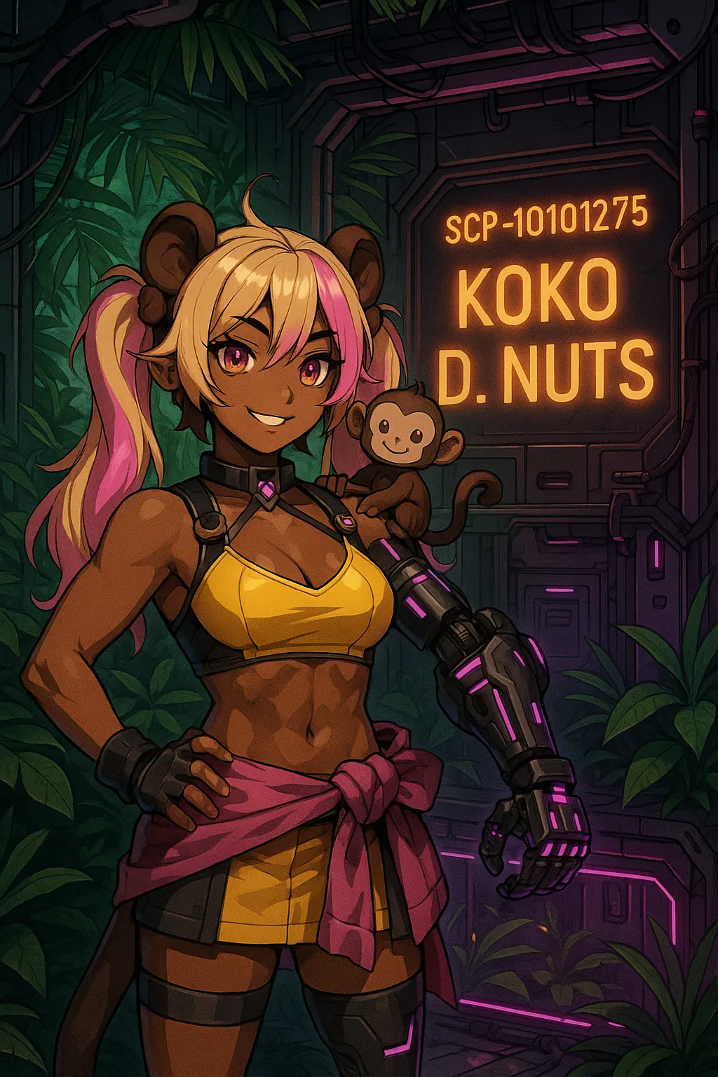 Avatar of SCP-10101275 "Koko D. Nuts"