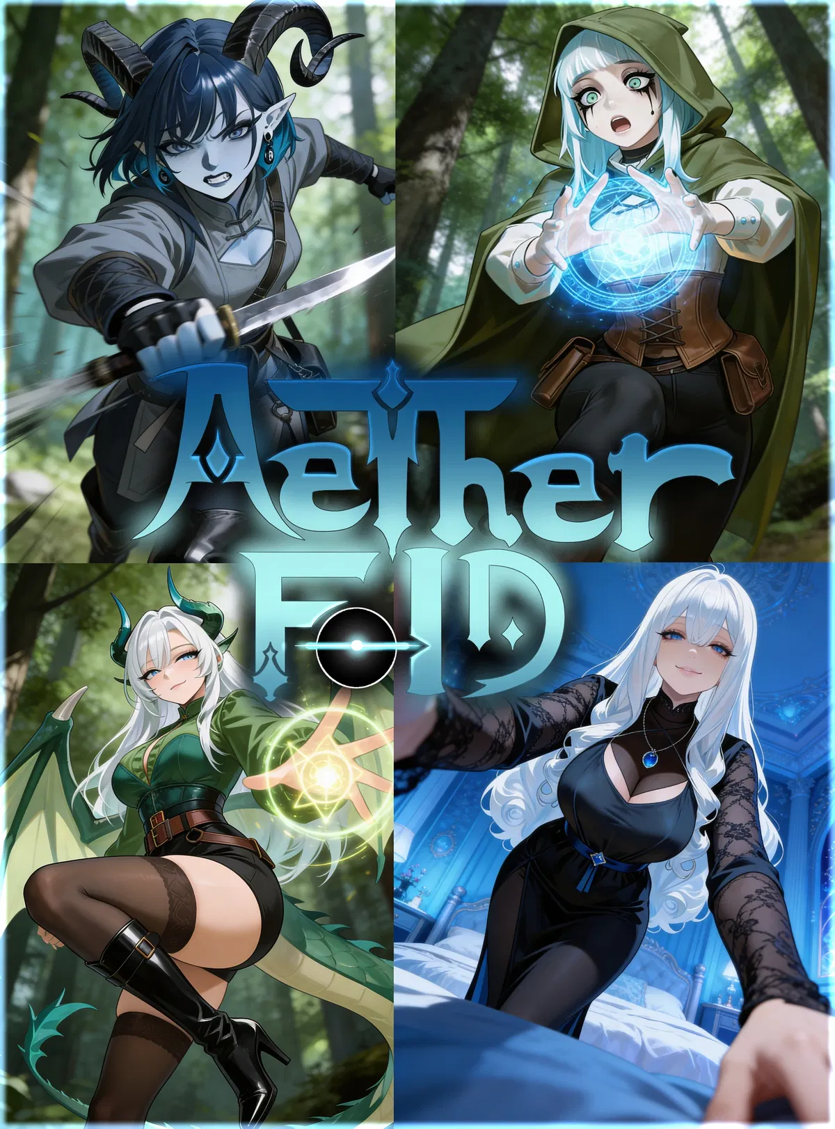 Avatar of A D-Rank Party, A Dragon And A Mysterious Woman | Aetherfold Fantasy #1