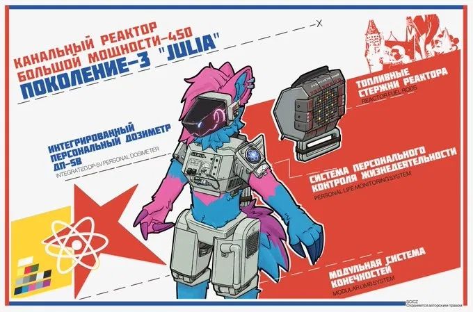 Avatar of GEN-3 NUCLEAR PROTOGEN "Julia-3"