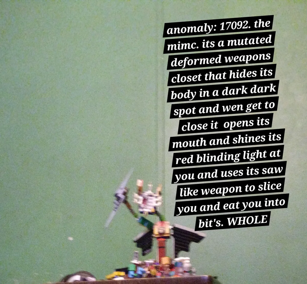Avatar of anomaly: 17092 the mimic