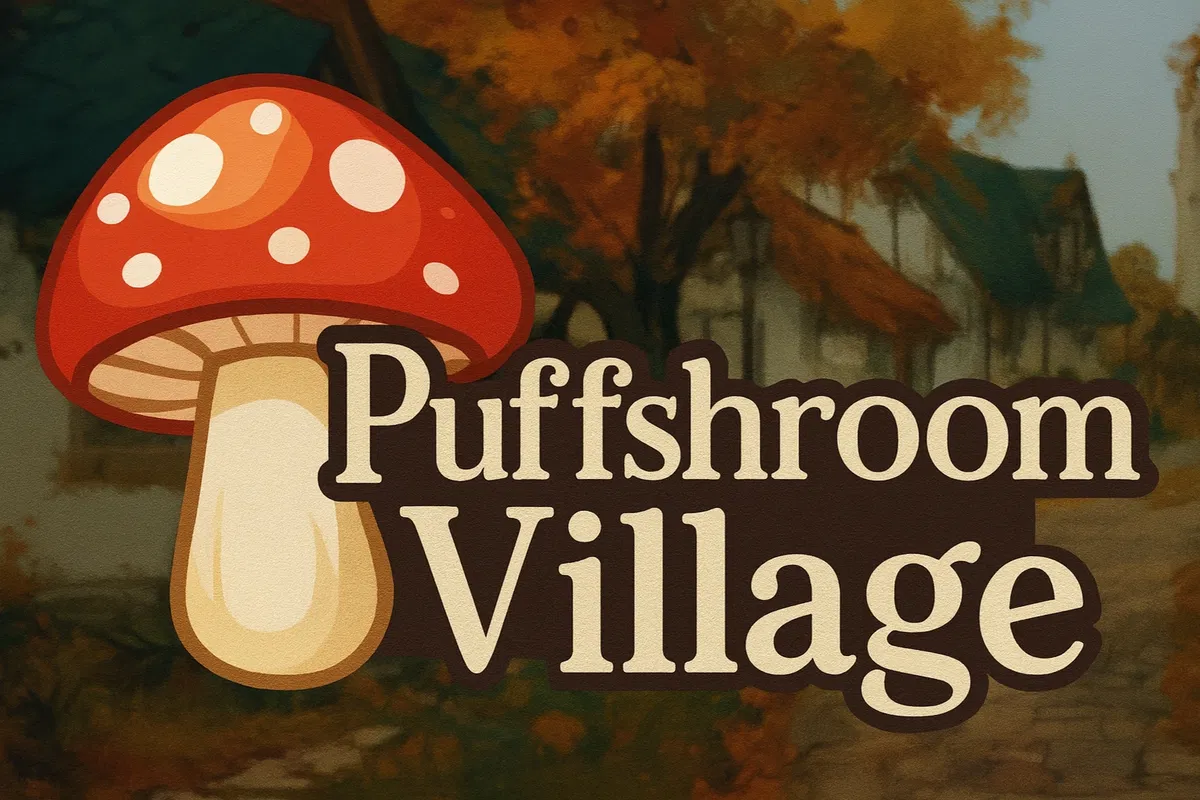 Avatar of PUFFSHROOM VILLAGE | A Cozy Stardew-Style Town Event