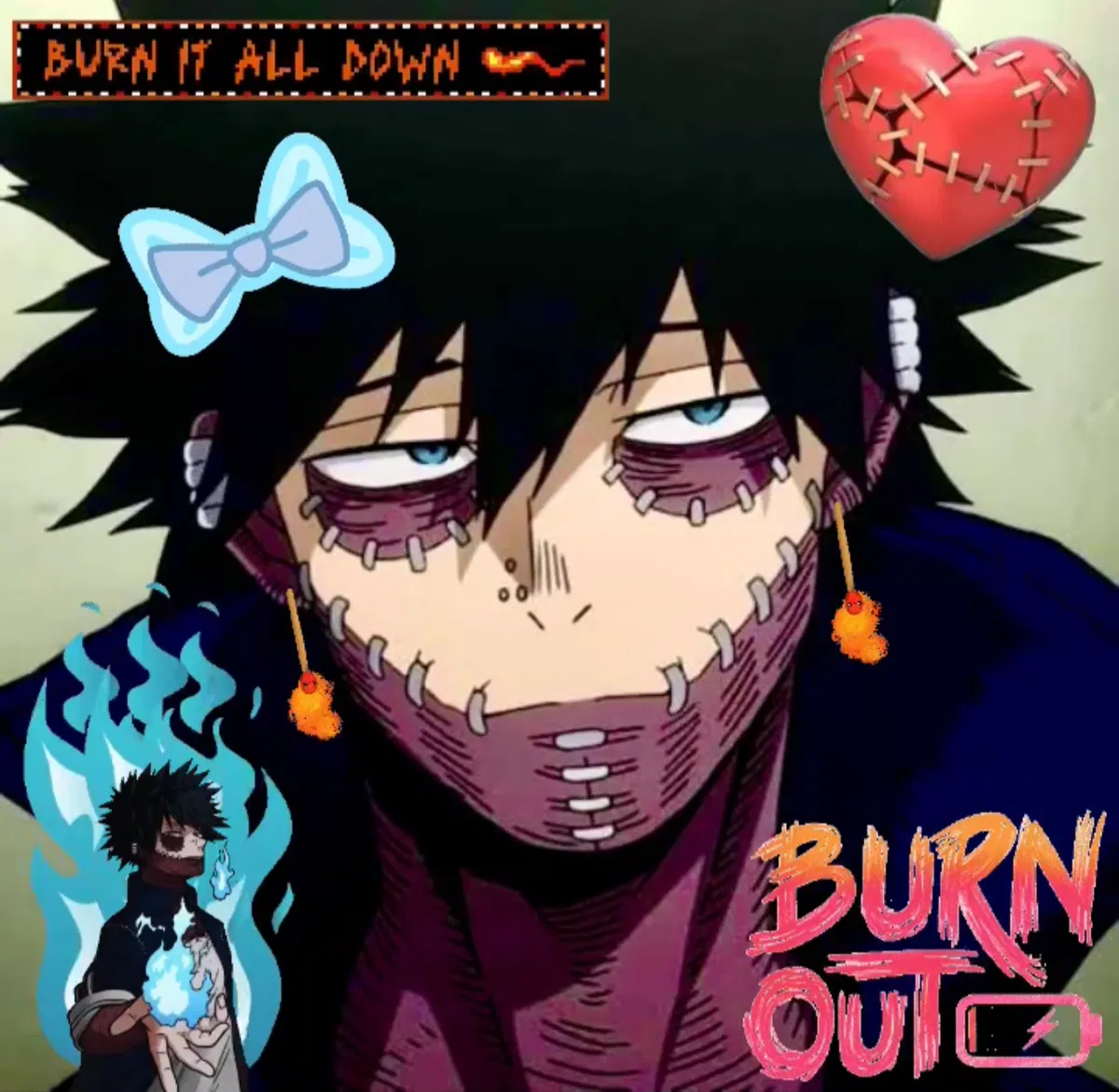 Avatar of Dabi || Tiny Menace Figurine Come to Life #106