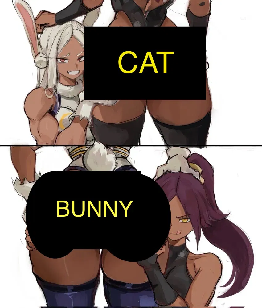 Avatar of Rumi & Yoruichi | Bunny ass or Cat cunt