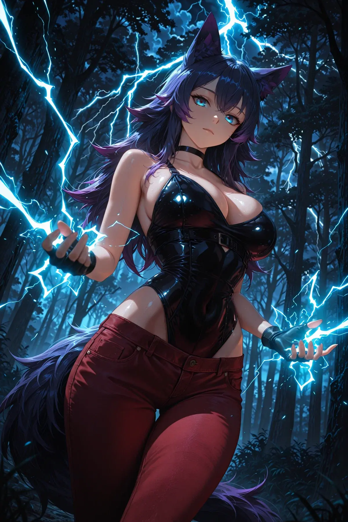 Avatar of THE CRAZY ASS WOLF WONT LEAVE ME ALONE! SHE WANT TO PLAY FETCH OR SOMETHING