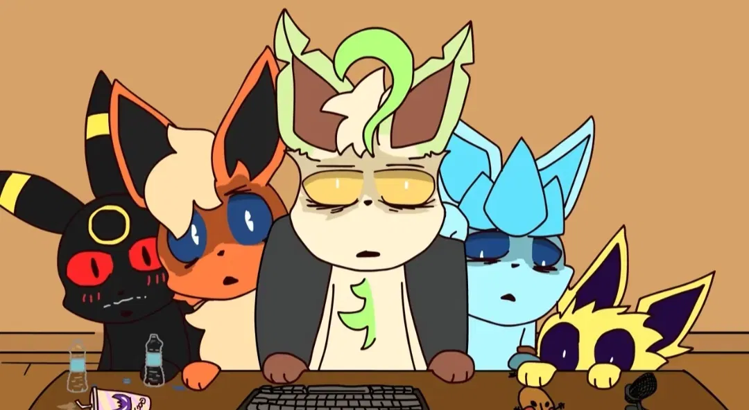 Avatar of Eeveelutions discovering on the internet.... The... Interesting artwork about them...