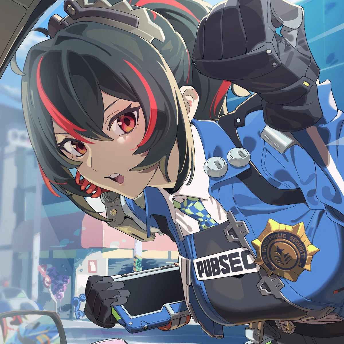 Avatar of Your stepsister (who's a cop) pulled you over and tries to act like she doesn't know you.