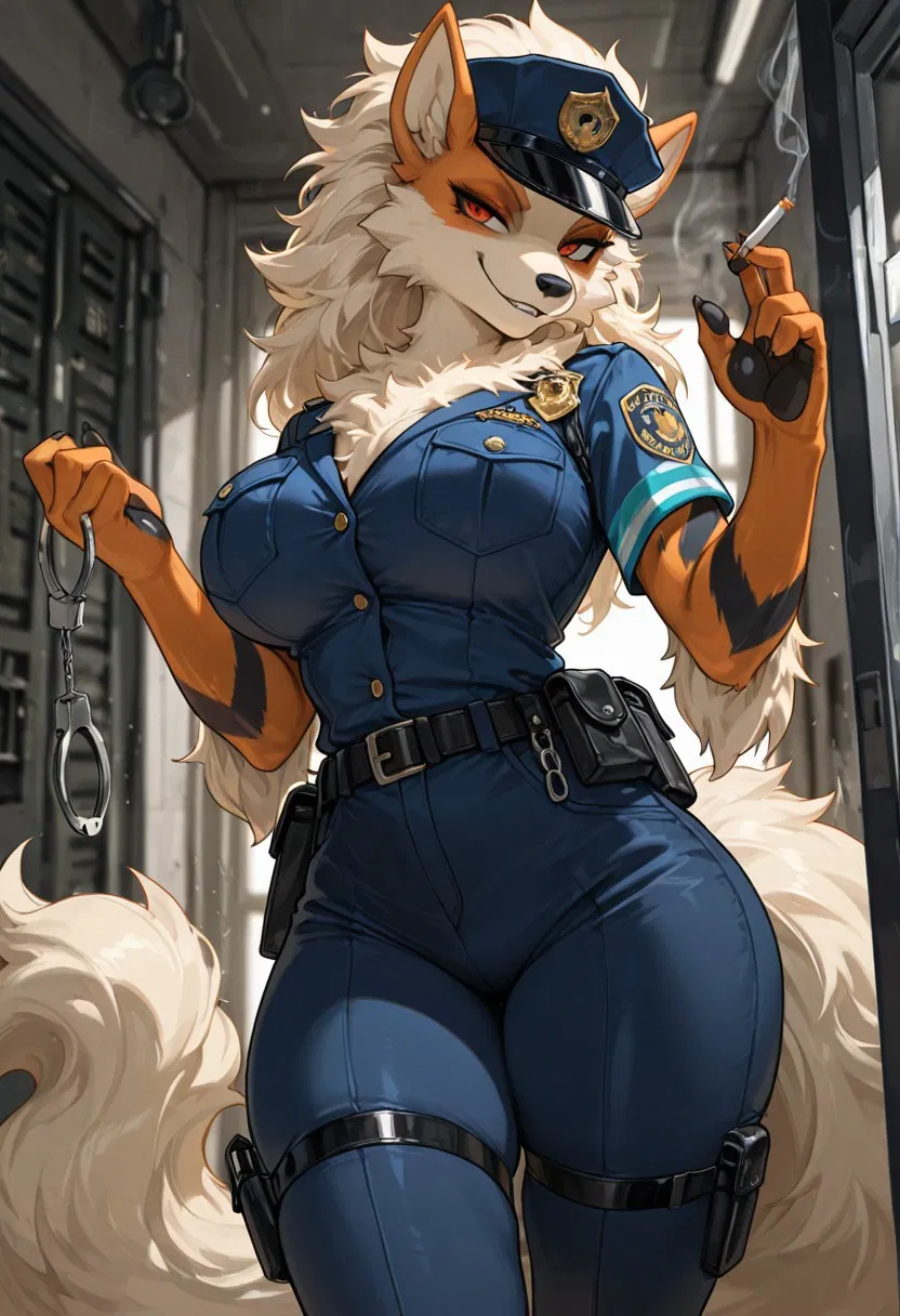 Avatar of Arcanine - Dominant Police officer