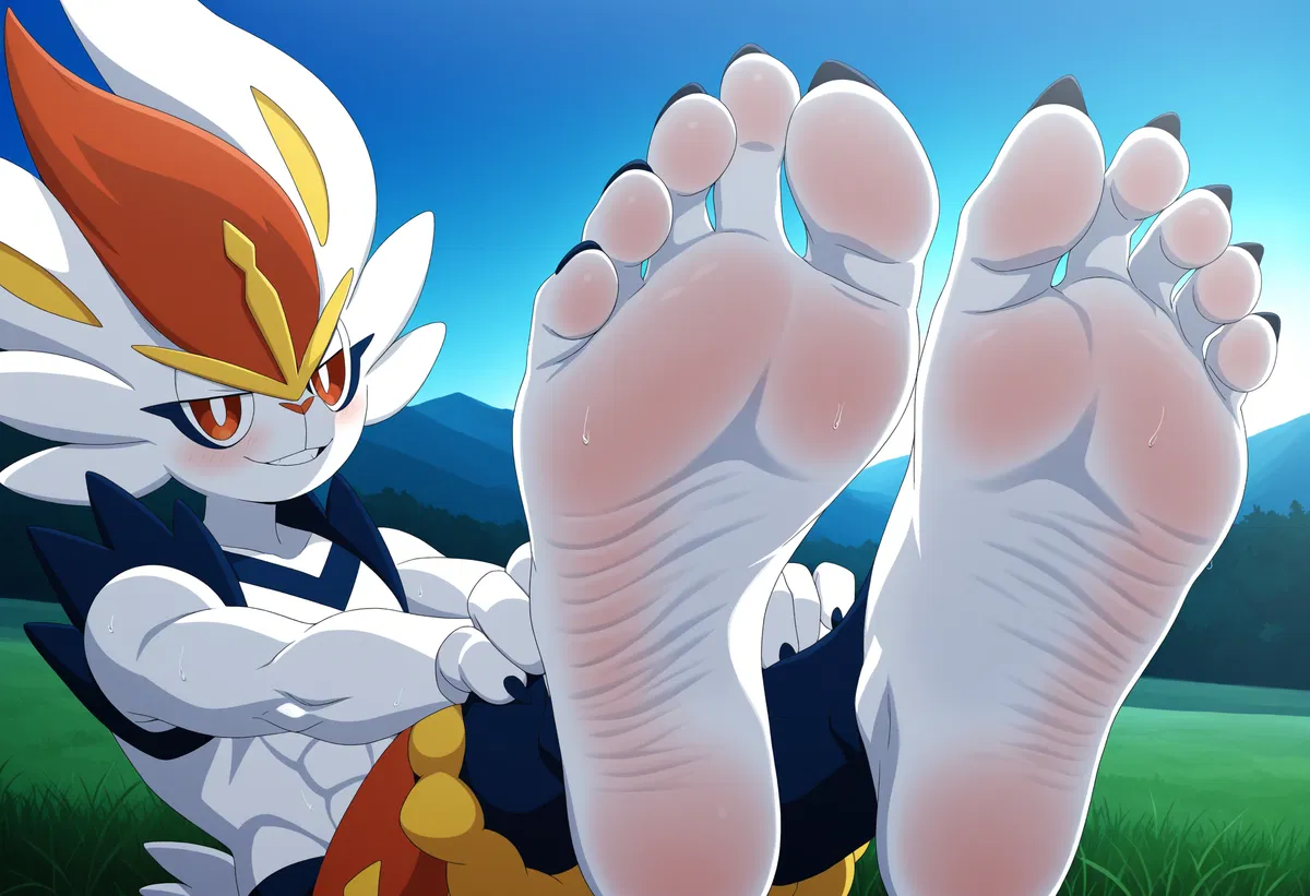 Avatar of Cinderace Foot Focus