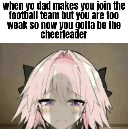 Avatar of You're forced to join a Football team but became the cheerleader instead
