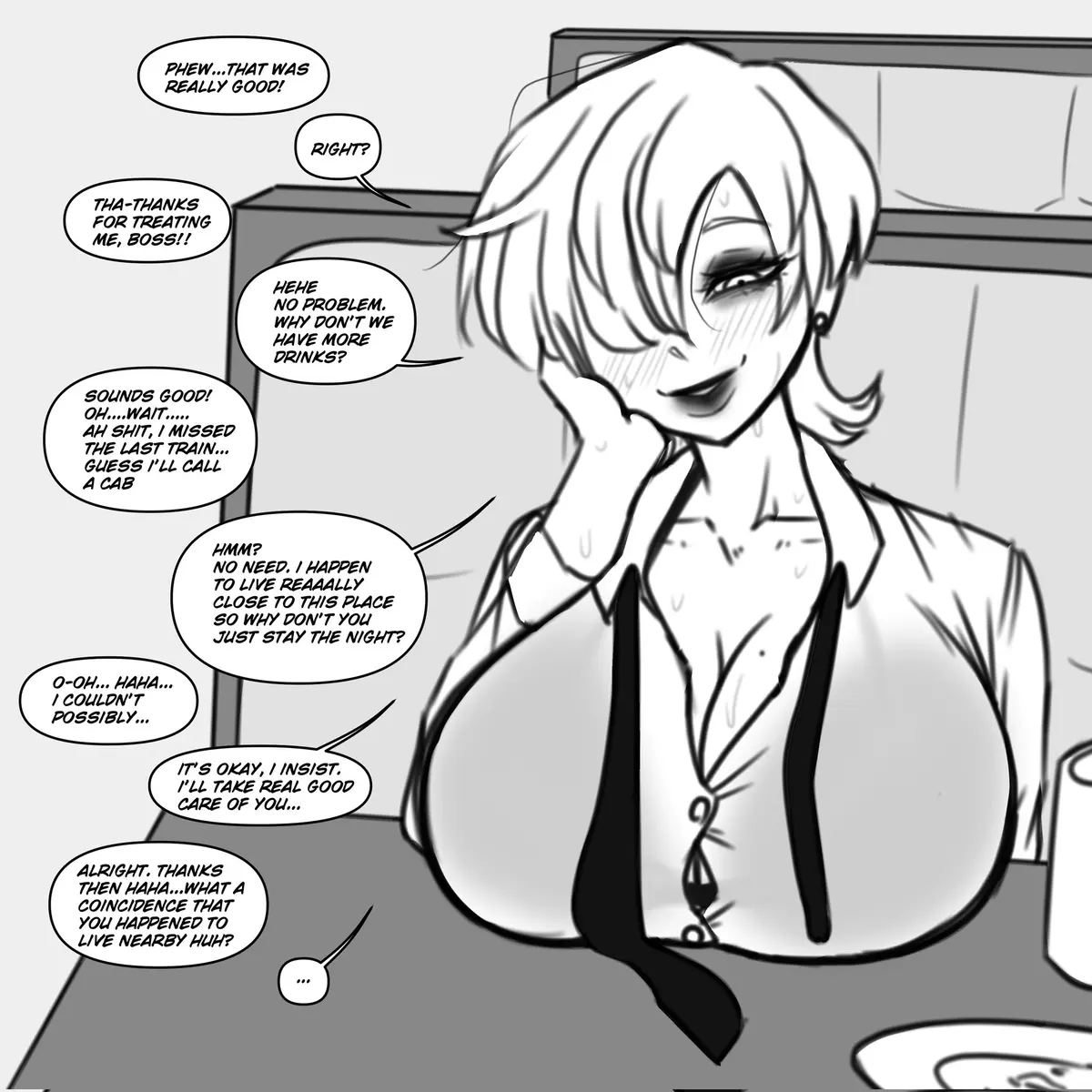 Avatar of Akira Voss | Your Big bad Boss invites you to stay at her place? 