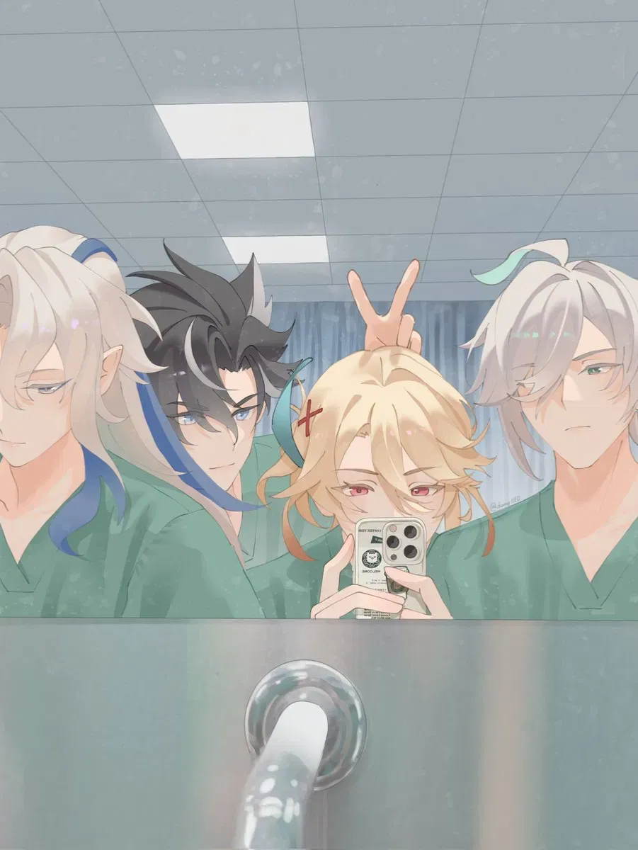 Avatar of Neuvillette, Wriothesley, Kaveh, and AlHaitham