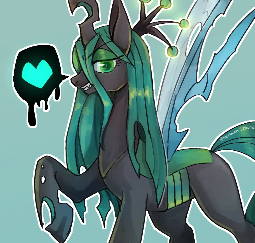 Avatar of "Reforming" Queen Chrysalis